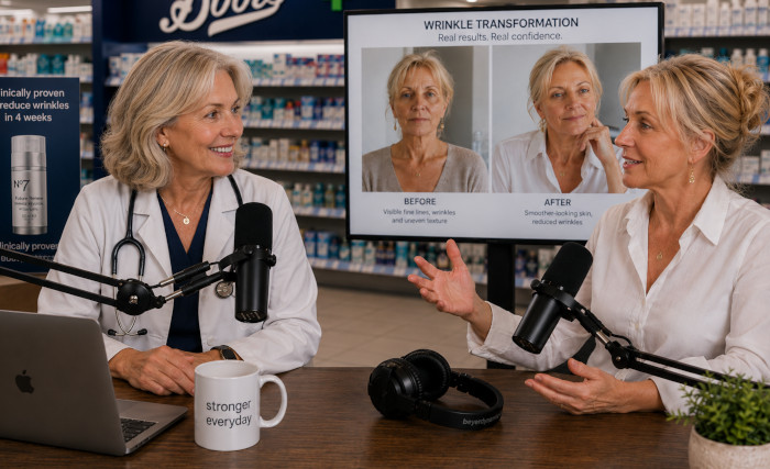 Podcast interview image supplied for the advertorial